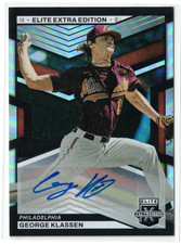 2023 Panini Elite Extra Edition RC AUTO George Klassen #40! Rookie! Autograph!