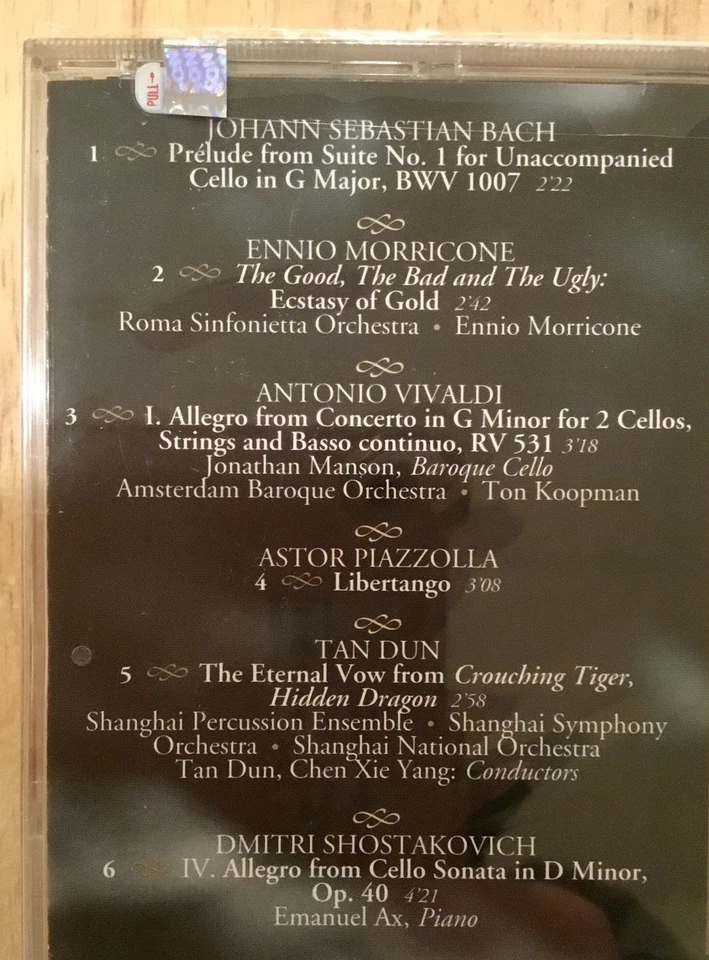 Sounds of Yo-Yo Ma (CD, 2004) Sony Classical NEW Sealed - Image 4 of 4