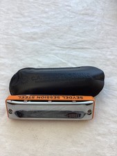Seydel Session Steel Blues Harmonica, Key of Eb, Stainless Steel Reeds Germany