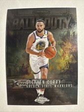 Stephen Steph Curry 2025 Topps Chrome BALL OF DUTY BD-9 Golden State Warriors