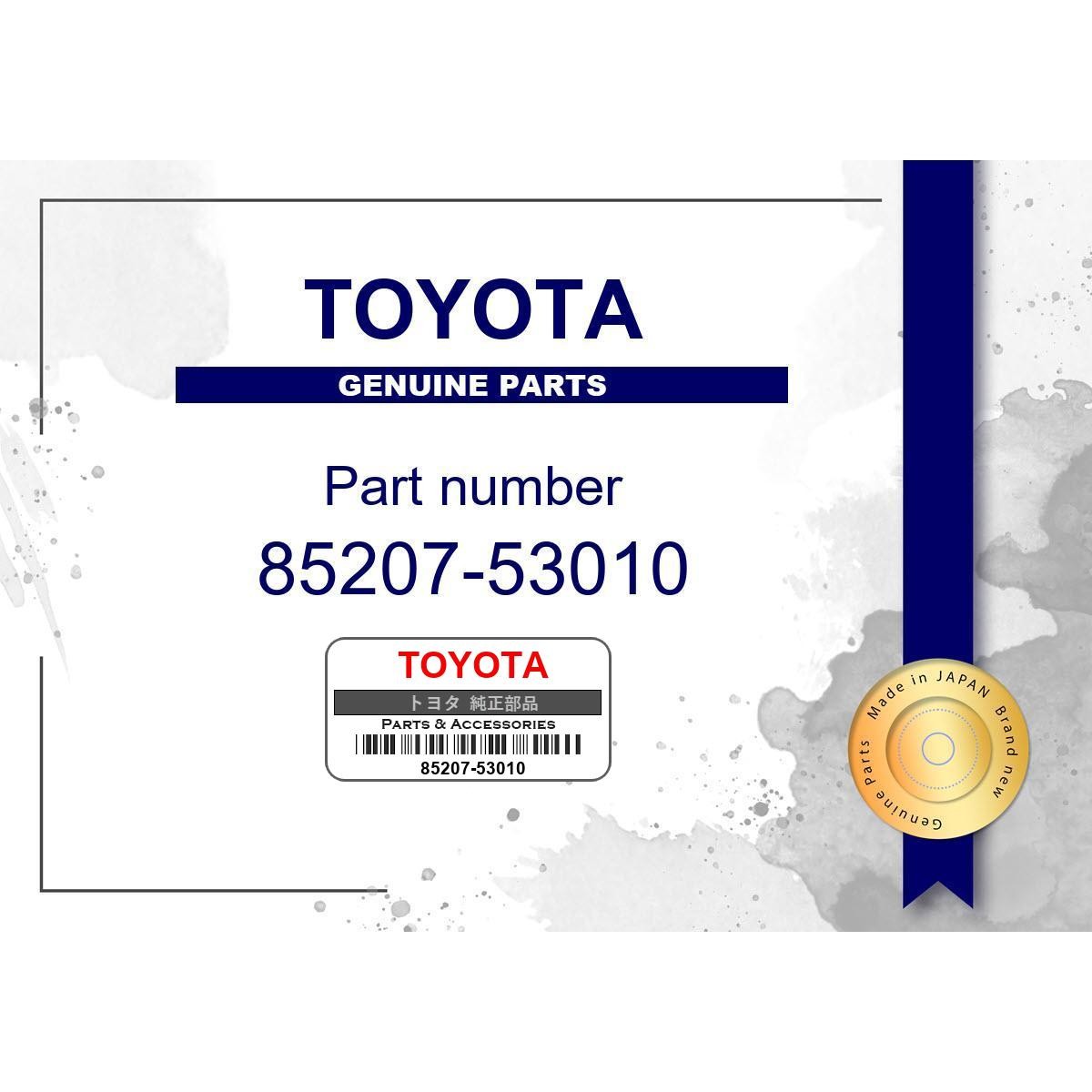 New Genuine Toyota Headlamp washer actuator SUB-ASSY RH ( 85207-53010 ) x 1 pc