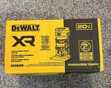 DEWALT DCW600B 20V MAX XR Cordless Compact Router - Tool Only