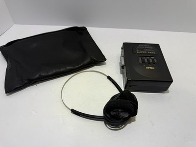 Vintage AIWA Stereo Radio Cassette Player HS-T350 Super Bass 1980s Parts/repair
