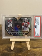 🔥2021 Obsidian Football #V4 Kyler Murray Vitreous Yellow /10🔥