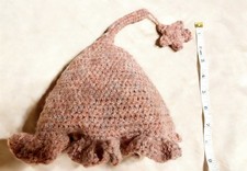 Infant-Toddler Handmade Merino Wool Crochet Hat