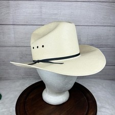 STETSON 4x Quality W2913 Rancher Cowboy Hat - 703 Natural - Size 7 Western