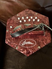 Bestler Red Concertina 20 Button Folk Instrument