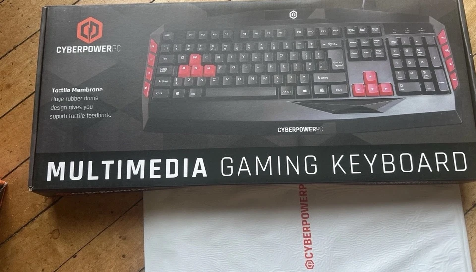 CYPERPOWER, AMD Ryzen 5, 16GB/1TB 5060 Graphics Gaming Bundle PC, NEW Unboxed - Image 4 of 4