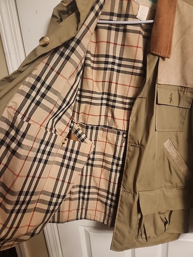 Vintage Game Winner Sportswear Courdory Collar & Suede Hunting Jacket 70s  XL  - Picture 13 of 14