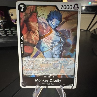 One Piece CCG Monkey.D.Luffy OP07-091 Character Card 7000 Power 7 Cost Special