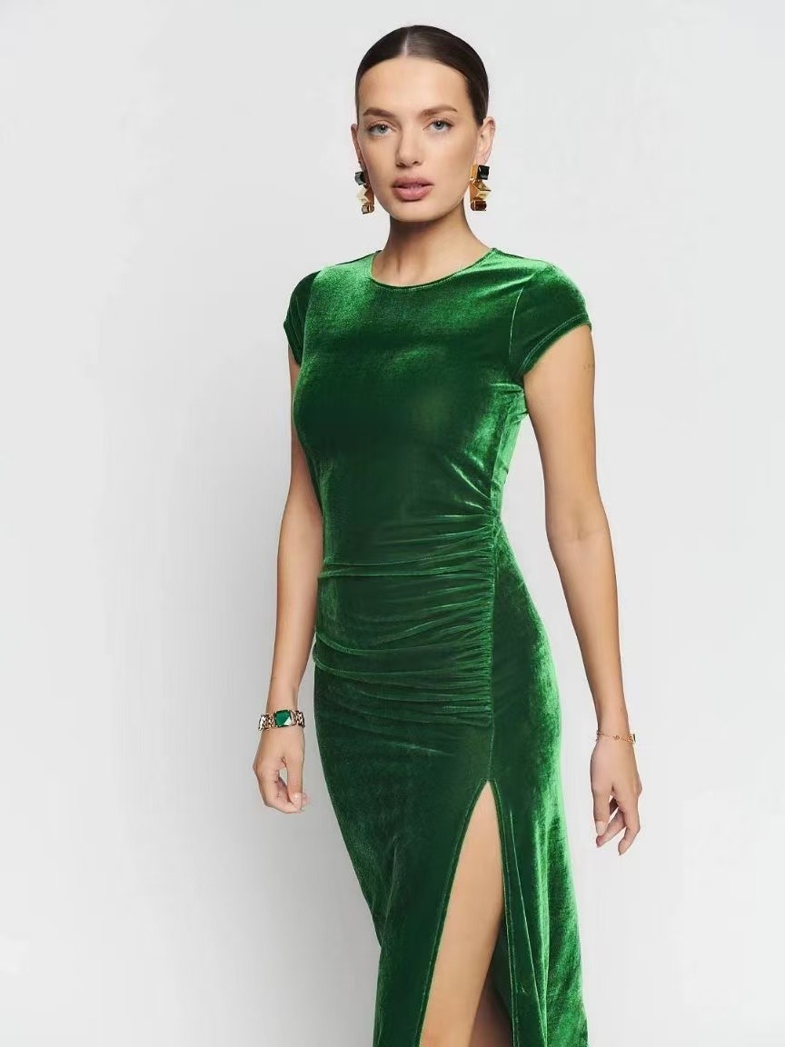 Velvet Midi Reformation Melany Dress NWOT Reformation Merel Velvet