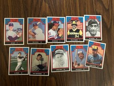 1986 TCMA ALL-TIME TEAM PLAYERS BASEBALL  -  YOU PICK