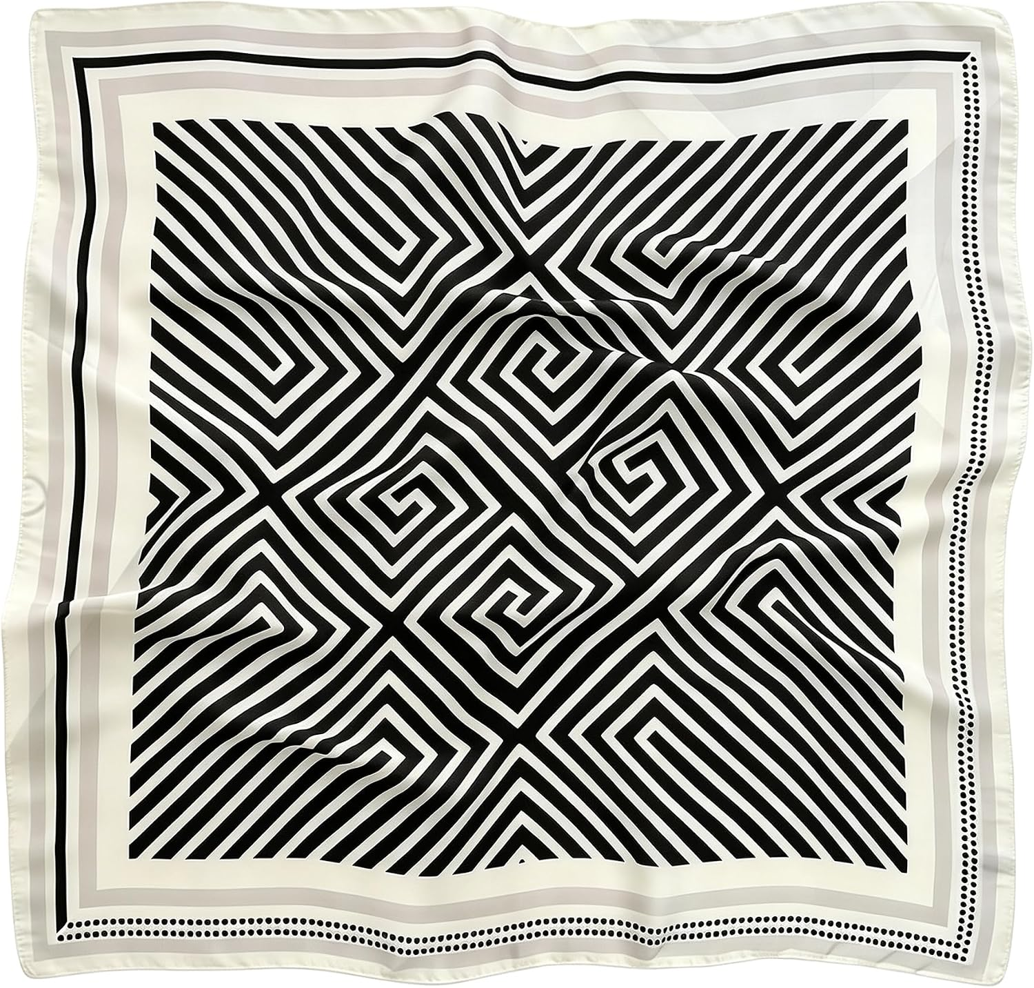 "Stain Head Scarf for Women, Square Bandand for Hair Neck and Bag Gifts | 27.5\"×2"