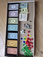 Vintage 1961 Monopoly Board Game Parker Brothers Classic Original