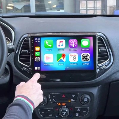 Android 15 For Jeep Compass 2017 2018 2019 Apple Carplay Radio Stereo GPS 64G