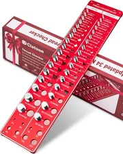 Thread Checker, 42 Nut and Bolt Thread Checker, Thread Gauge Solid Bolts with...