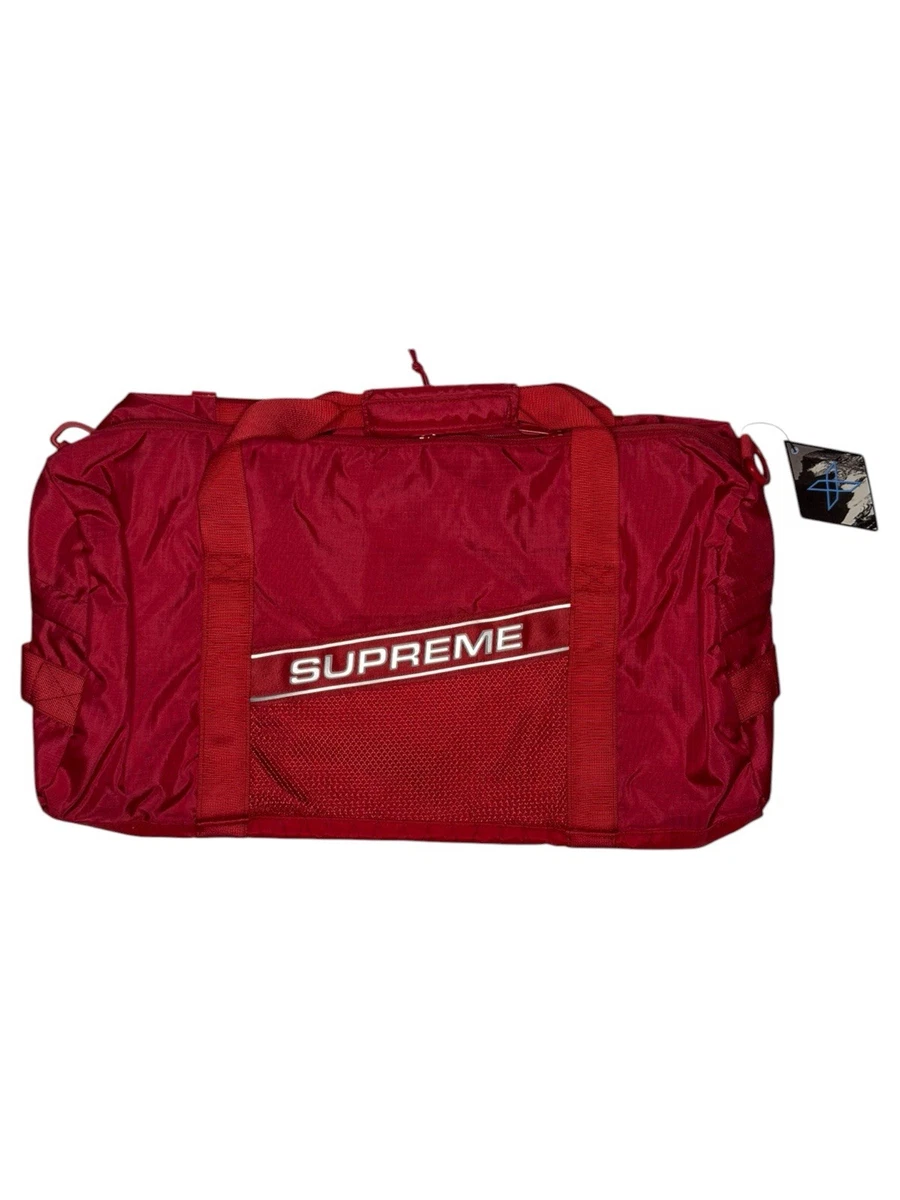 Supreme Red Duffle Bags for Men for sale | eBay