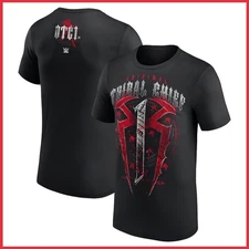 SALE !!! - Roman Reigns OTC1 Tribal Chief T-Shirt  Black Reprint Gildan.
