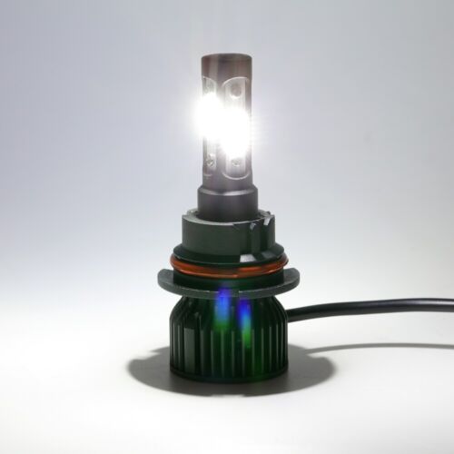 4sides 9007 HB5 COB LED Headlight Bulbs Conversion Kit High Low Beam 6000K White - Picture 2 of 12