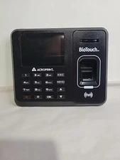 Acroprint BioTouch Time Clock Automatic Biometric Fingerprint OPEN BOX