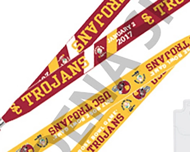 Rose Bowl USC Trojans 2017 cordón reversible/portaboletos pac12 Foto 2 de 4