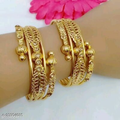 New Indian fancy Style Elite Beautiful Bracelet Bangles for Women's  Girls