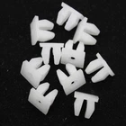20 Nylon Nuts #8 Screw Size Fits 7mm x 7mm Hole For Toyota 90189-04014