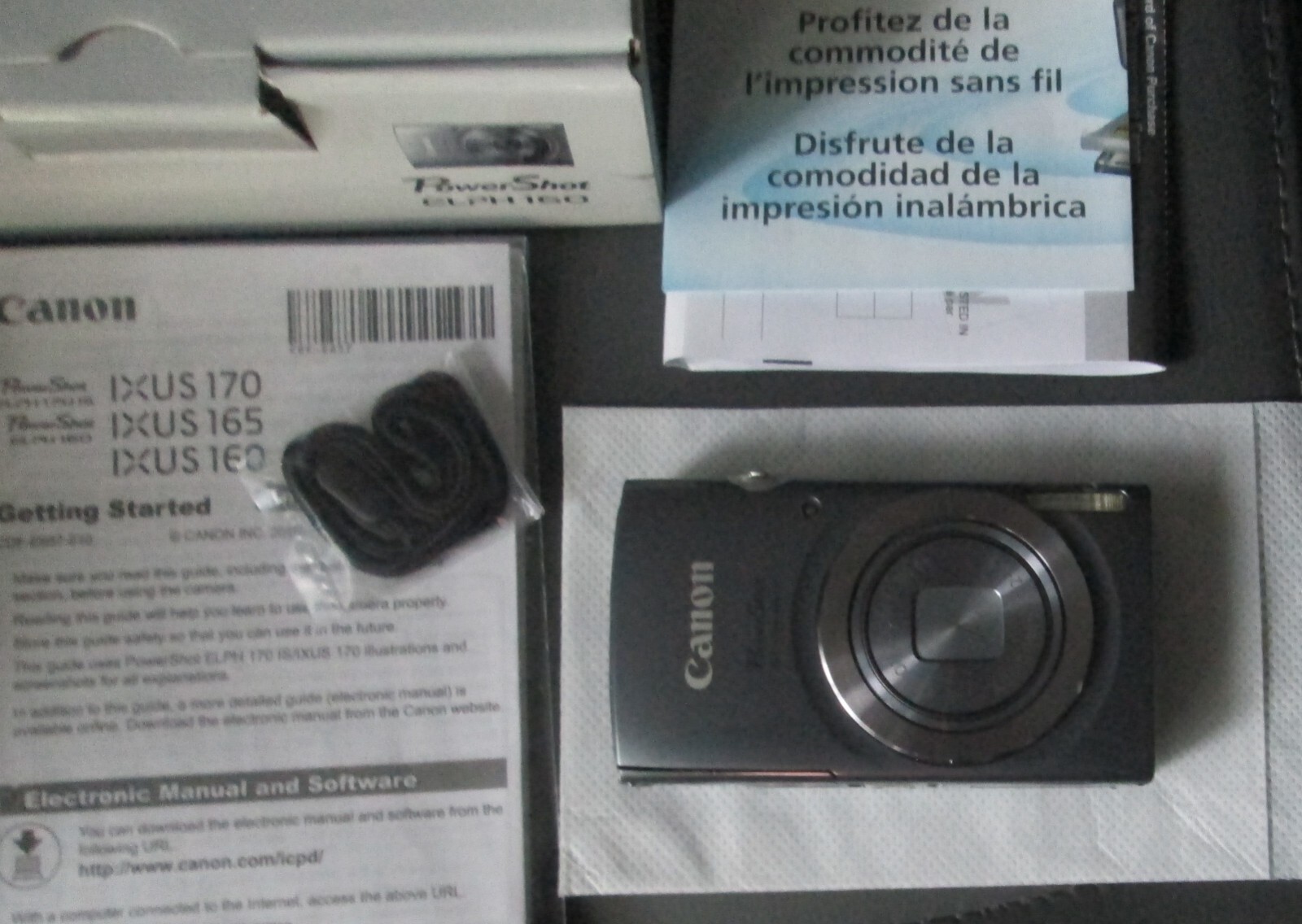 CANON PowerShot ELPH 160 Digital Camera 20MP / 8x Tested