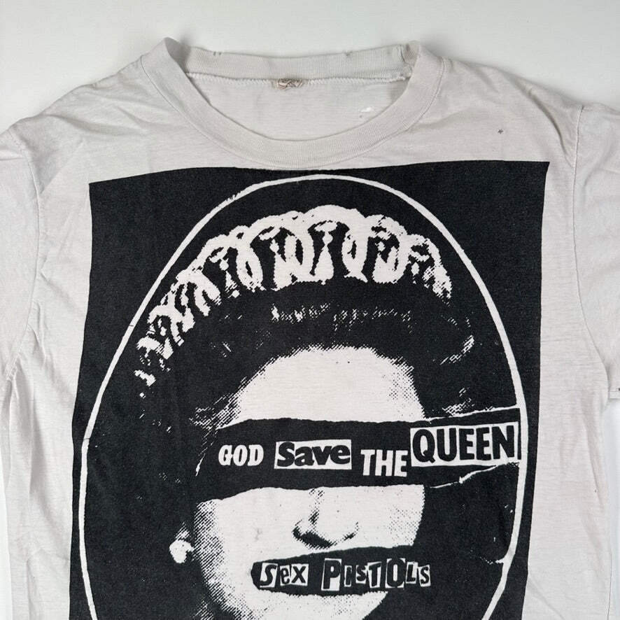 Vintage 80s Sex Pistols Shirt Large God Save The Queen | eBay