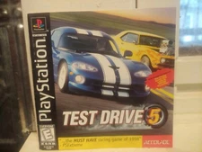 TEST DRIVE 5 PlayStation PS1 Game 1998 Original Instruction Manual Booklet *ONLY