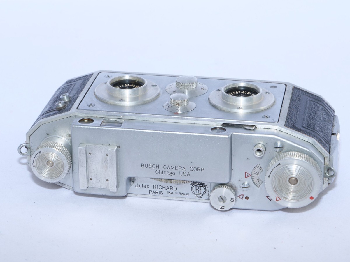 Verascope ステレオカメラ ヴェラスコープ F40 ヴィンテージ Verascope f40 Stereo Viewer | 1940s 1950s France — Vintage 3D