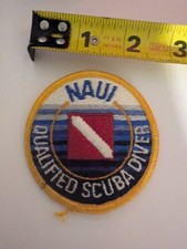 Patch NAUI National Association Of Underwater Instructors Qualified Scuba Diver