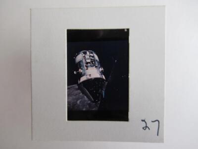 Astronomisches 35mm Zelluloid Dia Apollo 17 Kommandomodul