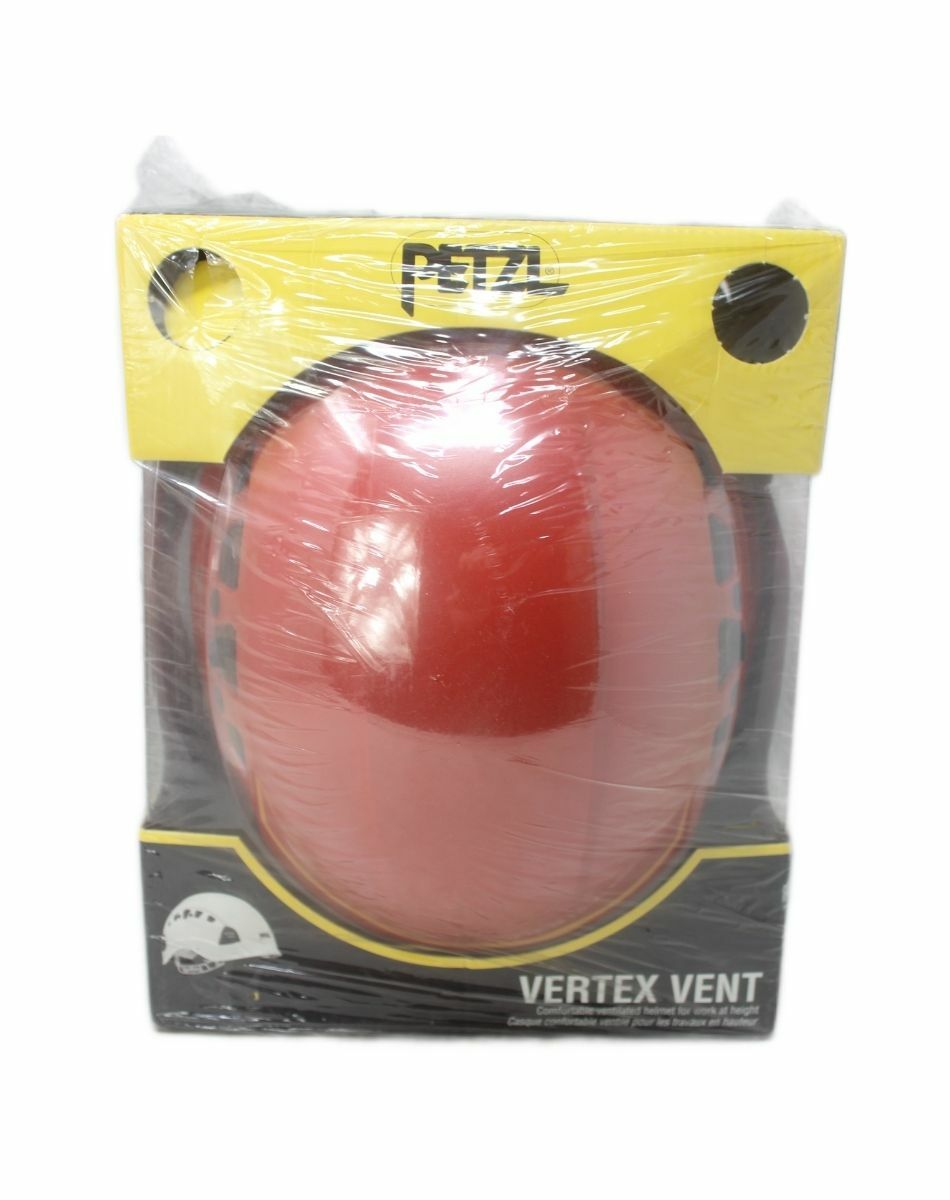Petzl Vertex Vent ANSI OSHA Red Work Rescue Rope Access Helmet
