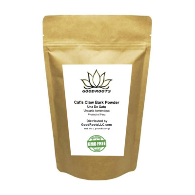 Cat's Claw Inner Bark Powder Peruvian Wild Uncaria tomentosa 1 pound