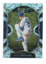 2021 SELECT CONCOURSE SILVER SCOPE PRIZM KYLE HENDRICKS #74 CHICAGO CUBS