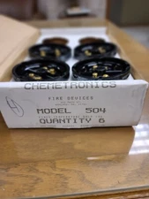 Chemtronics 504 Thermostat 194F Heat / Fire Detectors - Lot of 4