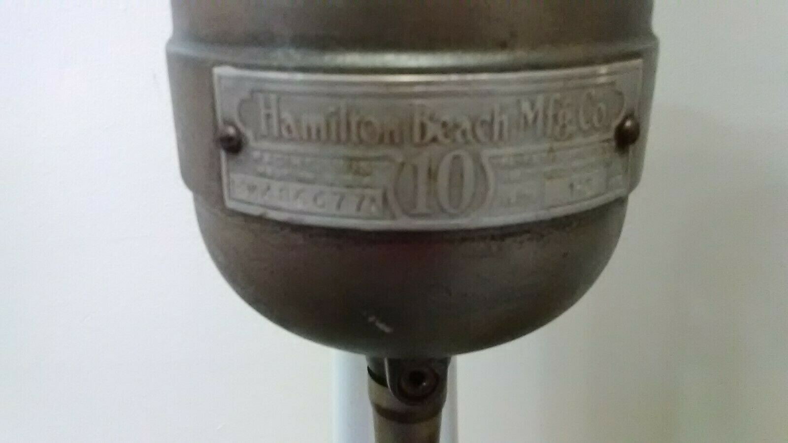 Vintage Hamilton Beach Milkshake Mixer Model 10 Works eBay