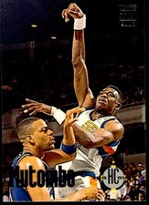 1993-94 Topps Stadium Club - High Court #63 Dikembe Mutombo