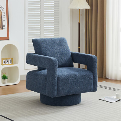 360° Swivel Accent Chair Armchair Single Sofa Chairs Lounge