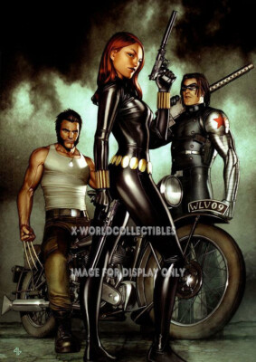 ADI GRANOV BLACK WIDOW ORIGINS #1 ART PRINT - 12"X18" WOLVERINE ...