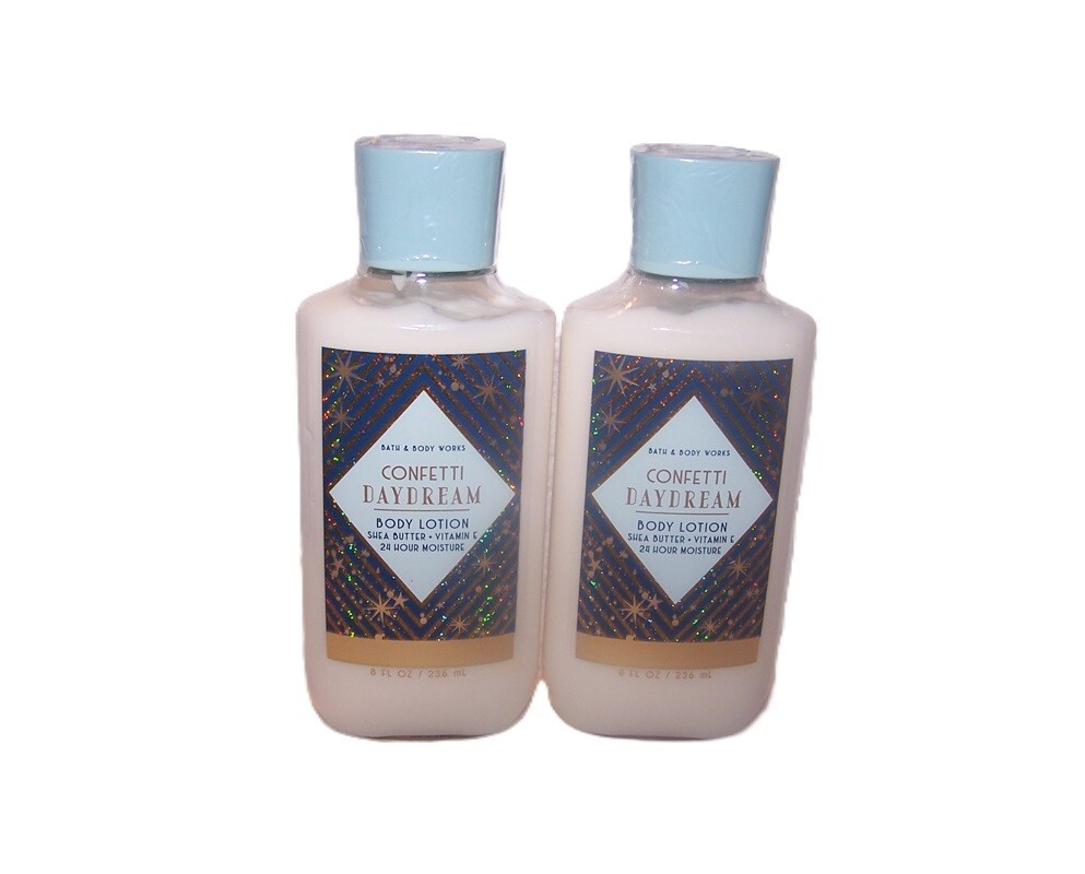 Confetti Daydream Body Lotion Bath & Body Works 8 oz Shea Butter Lot of