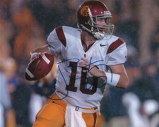 John David Booty #10 QB USC Trojans Football SIGNED 8x10 Photo COA!