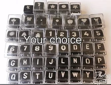 Marvy Uchida Mini Cassette Craft Punches - Alphabet/ Numbers/Designs - NEW