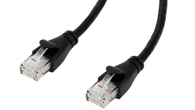 Amazon Basics RJ45 Cat6 Ethernet-Patchkabel (10 Fuß/3,04 Meter), schwarz