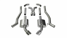Corsa 14968 Xtreme Cat-back X-pipe Exhaust For 2010-2015 Chevy Camaro Ss 6.2l