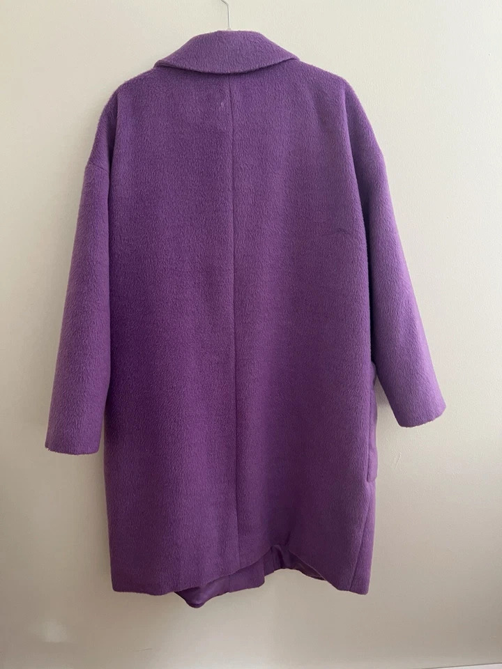 Abrigo mujer M&S lavanda talla 18  Foto 2 de 4