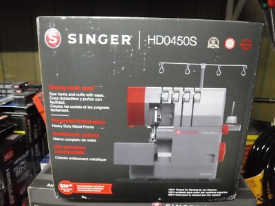 *NEW* Singer HD0450S Heavy Duty Serger Machine