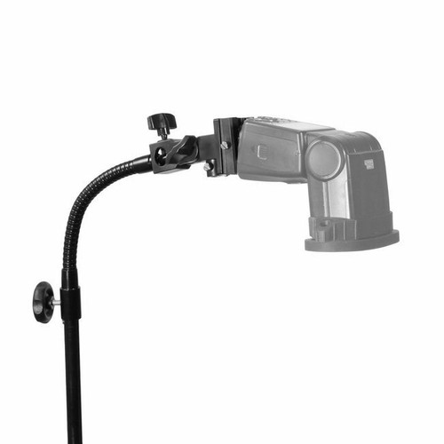 Camera Flash Light 1/4 Screw Mount Bendable Goose Neck Extension Tube Tripod - Picture 6 of 12