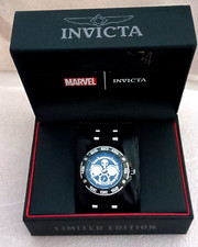 Invicta Marvel The Punisher Lady Quartz 43.5mm Womens Watch 27033 LE 06/4000